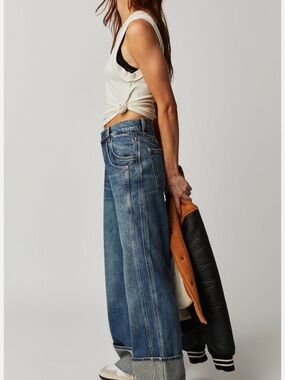 We The Free Final Countdown Cuffed Low Rise Jeans in Zero